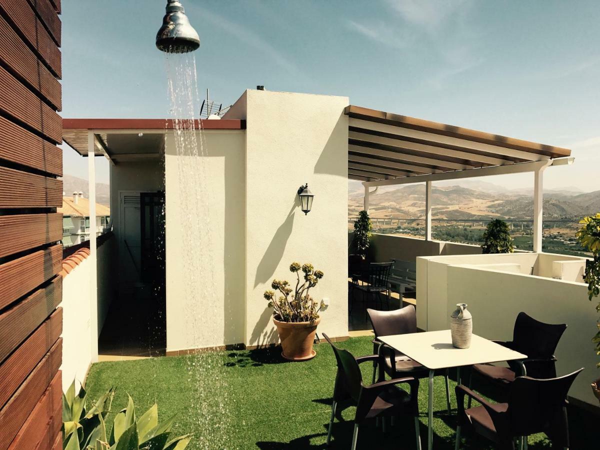 Atico Guadalhorce - Mirador Privado Con Barbacoa Y Solarium Lägenhet Alora Exteriör bild